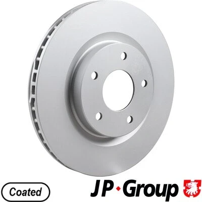 Kuva JP GROUP 4063101800 Jarrulevyt Etuakseli 296 26 5 tuuletettu sisältä pinnoitettu NISSAN: Juke