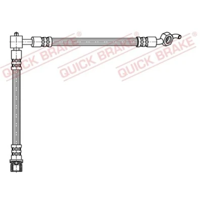 Kuva QUICK BRAKE 58.814 Jarruletku 592 TOYOTA: Yaris I Hatchback, Verso