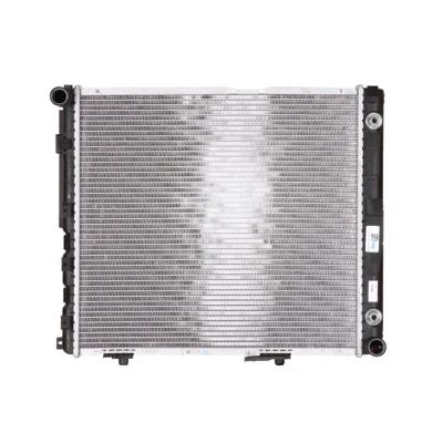 Kuva NRF 516573 Jäähdytin Alumiini 533 485 42 asennusosilla Jäähdytysrivat juotetut MERCEDES BENZ: W124 Sedan, Farmari, E sarja T modell
