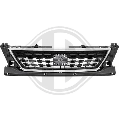 Kuva Jäähdyttimen säleikkö seat leon, leon sc, skåp/halvkombi, st skåp / kombi OE 5F0853654H 9B9, 5F0854643F