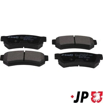 Kuva JP GROUP 6363700110 Jarrupalat Taka akseli Ilman kulumisenilmaisinta CHEVROLET: Nubira Farmari, Lacetti Hatchback
