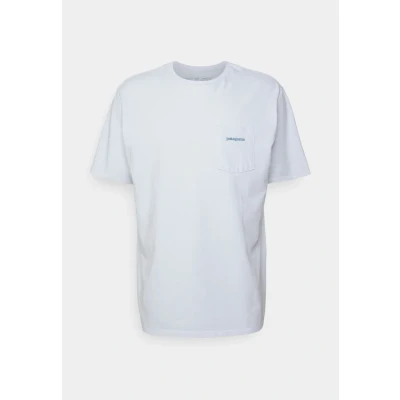 Kuva Patagonia Logo Pocket Responsibili T paita valkoinen