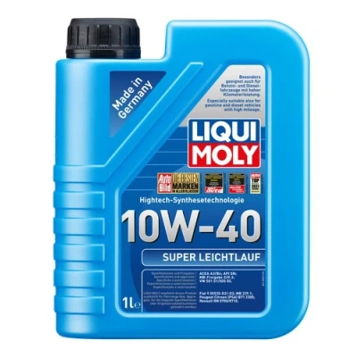 Kuva Moottoriöljy Liqui Moly Super Leichtlauf 10W 40 1L, Universal 1625007 OE