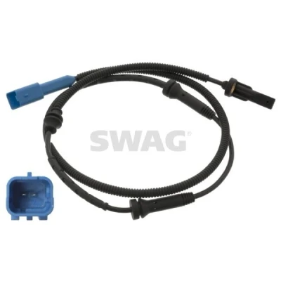 Kuva SWAG 62 94 6262 ABS Anturi Etuakseli, vasen, oikea 1170 Sininen CITROËN: C2 Hatchback, C3 I Hatchback