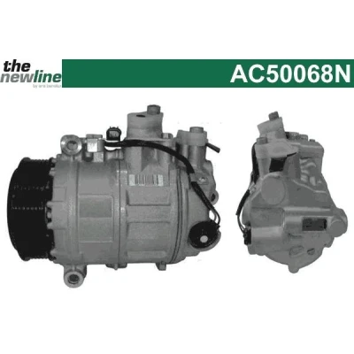 Kuva The NewLine AC50068N Ilmastoinnin Kompressori DCS17E MERCEDES BENZ: C sarja T modell, Vito Mixto, Bussi