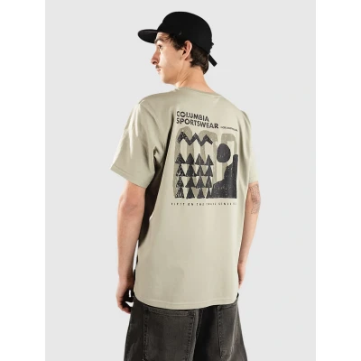 Kuva Columbia Explorers Canyon BACK TEE Printtipaita, Koko: Large, Safari