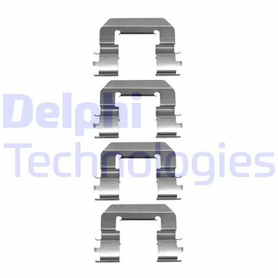 Kuva DELPHI LX0667 Tarvikesarja, Jarrupala KIA: cee‘d II Sportswagon, Hatchback, Pro HYUNDAI: i30 Hatchback