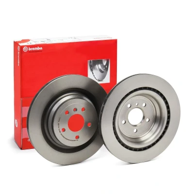 Kuva BREMBO COATED DISC LINE 09.A961.11 Jarrulevyt 345 22 5 tuuletettu sisältä pinnoitettu hiiliteräs Ruuveilla MERCEDES BENZ: ML sarja, GLE SUV