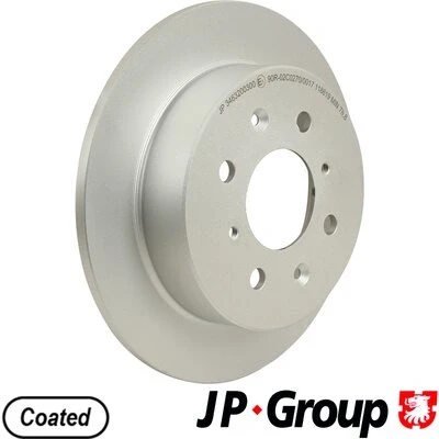 Kuva JP GROUP 3463200300 Jarrulevyt Taka akseli 239 9 4 täysi pinnoitettu HONDA: Jazz 3, 2, CIVIC 6 Stufenheck