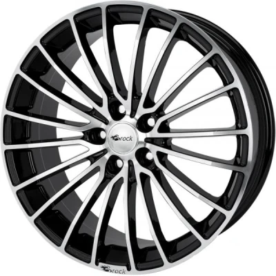 Kuva Brock B24 Black Polished 8.5x20 5/112 ET33 B66.6