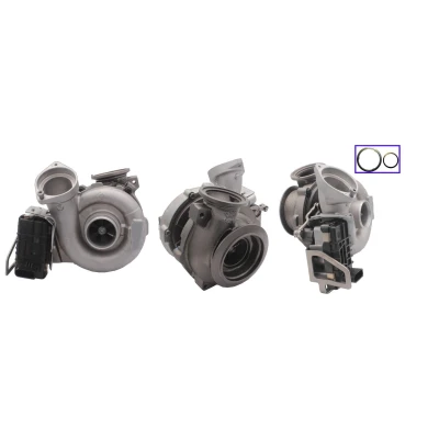 Kuva TURBO MOTOR PA7583512 Turboahdin Pakokaasuahdin, sähköisesti säädetty toimilaite (aktuaattori) Tiivisteillä BMW: 5 Touring, Sedan