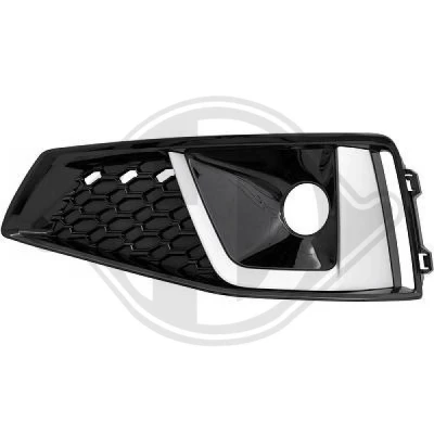 Kuva DIEDERICHS 1020347 Puskurin Ritilä Vasen ajon. sporttipuskureilla AUDI: A4 B9 Sedan, Avant