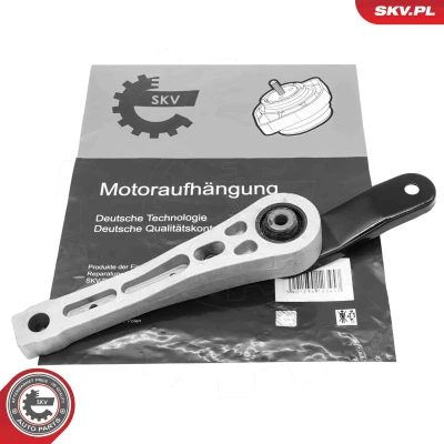 Kuva ESEN SKV 75SKV334 Moottorin Kumityyny Takana Kumimetallilaakeri Alumiini, Kumi 347mm 51mm VOLKSWAGEN: Golf 5, 6, Touran I