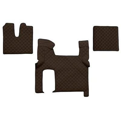 Kuva F CORE FL06 BROWN Lattiamattosetti Tekonahka Edessä 3 Ruskea