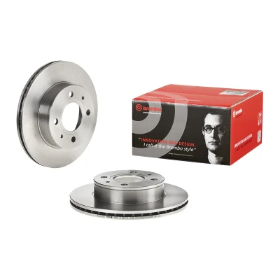 Kuva BREMBO 09.9753.10 Jarrulevyt 234 18 4 tuuletettu sisältä hiiliteräs