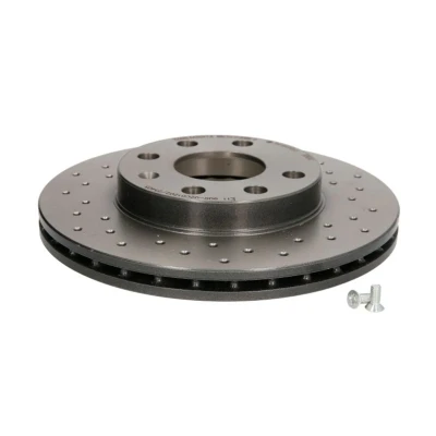 Kuva BREMBO XTRA LINE 09.3090.1X Jarrulevyt 236 20 4 rei&#039;itetty/tuuletettu sisältä pinnoitettu Ruuveilla CHEVROLET: Kalos Hatchback