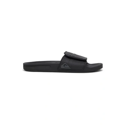 Kuva Quiksilver RIVI Slide Adjust Rantasandaalit, Koko: 43, Black/grey/black Synteettinen materiaali