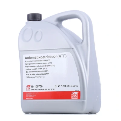 Kuva FEBI BILSTEIN 100706 Automaattivaihteistoöljy ATF MB15 5 Sininen MERCEDES BENZ: C sarja T modell, CLS Coupe, Sedan