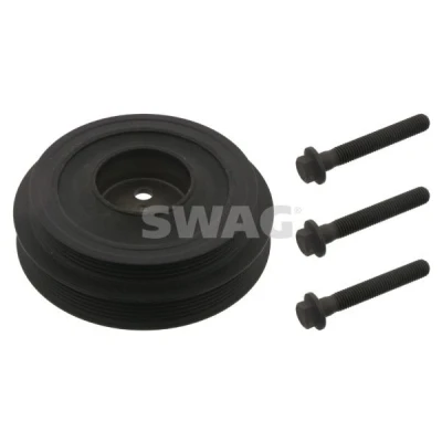 Kuva SWAG 50 93 6626 Kampiakselin Hihnapyörä 9PK 145 6 Ruuveilla FORD: Transit Mk6 Van, Bussi, V363 Van
