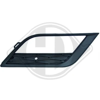 Kuva DIEDERICHS 7427044 Puskurin Ritilä Oikea Sumuvaloilla vasrustetuille autoille SEAT: Ibiza 4 ST