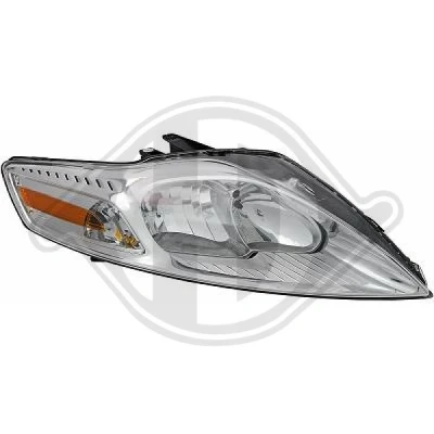 Kuva DIEDERICHS 1428980 Ajovaloumpio Oikea H7, H7/H1, H1 Oikeanpuoleiselle liikenteelle FORD: MONDEO 4 Turnier,