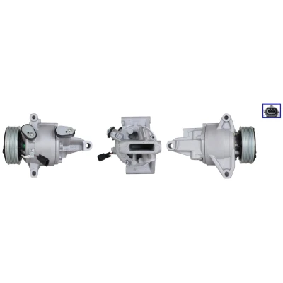Kuva LUCAS ACP01241 Ilmastoinnin Kompressori PAG 100 YF R134a, R1234yf DACIA: SANDERO 2, LOGAN MCV 2