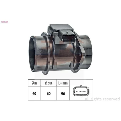 Kuva EPS 1.991.301 Ilmamassamittari Made in Italy OE Equivalent FORD: FIESTA 6, 5, 5 Van