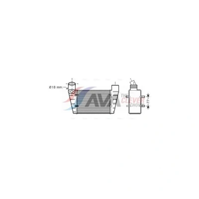 Kuva Välijäähdytin AVA QUALITY COOLING AI4225