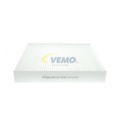 Kuva VEMO Original Quality V25 30 1076 Raitisilmasuodatin Hiukkassuodatin 235 210 35 Paperi FORD: MONDEO 4 Turnier, Focus 3 2 Kombi