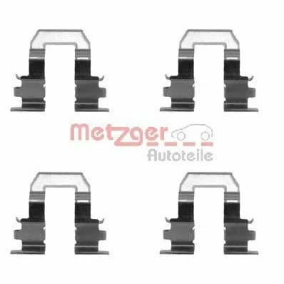 Kuva METZGER 109 1255 Tarvikesarja, Jarrupala TOYOTA: Corolla VIII Sedan, Liftback, FX Hatchback