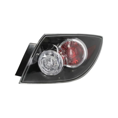 Kuva TYC 11 11803 01 2 Takavalot Oikea Uloin osa Musta Ilman lampun kantaa MAZDA: 3 Hatchback