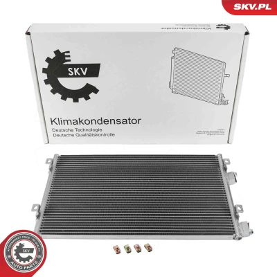 Kuva ESEN SKV 86SKV429 Ilmastoinnin Lauhdutin ilman vedenerotinta Alumiini 575mm