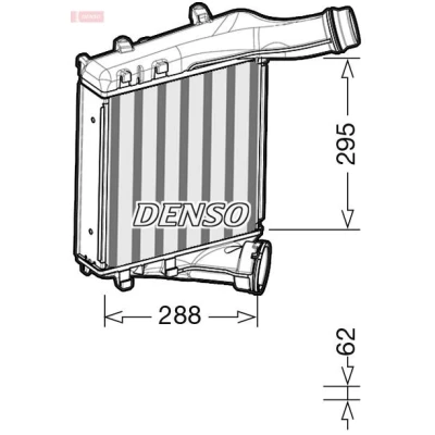 Kuva Välijäähdytin DENSO DIT28019