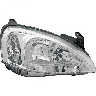 Kuva DIEDERICHS 1813184 Ajovaloumpio Oikea Valokorkeussäätimen moottorilla OPEL: Corsa C Hatchback