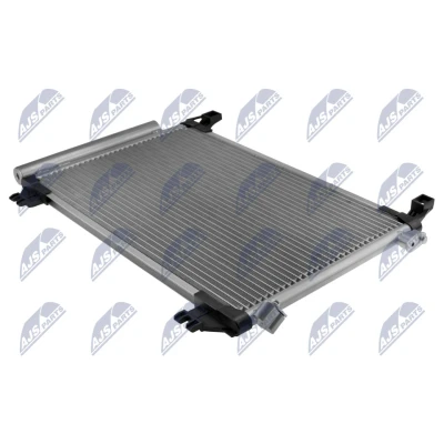 Kuva NTY CCS TY 032 Ilmastoinnin Lauhdutin Vedenerottimella Alumiini 528 R 134a TOYOTA: Yaris III Hatchback