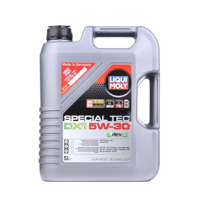 Kuva Moottoriöljy Liqui Moly Special Tec Dx1 5W 30 5L, Universal 1624924 OE