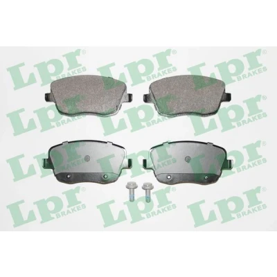 Kuva LPR 05P817 Jarrupalat Ruuveilla SKODA: Fabia 2, Roomster, I Hatchback, SEAT: Ibiza 3, 4, 4 ST, VOLKSWAGEN: Polo IV Hatchback