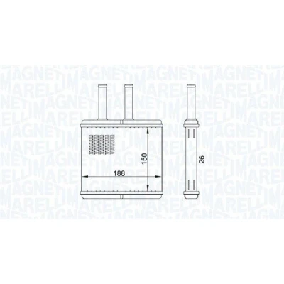 Kuva MAGNETI MARELLI 350218437000 Lämmityslaitteen Kenno CHEVROLET: Aveo / Kalos Sedan
