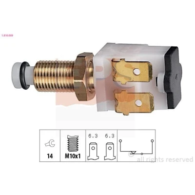 Kuva EPS 1.810.009 Jarruvalokytkin Mekaaninen M10x1 Made in Italy OE Equivalent