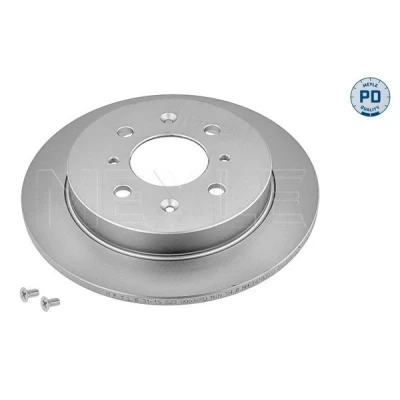 Kuva MEYLE Jarrulevy HONDA: Jazz 3 Taka akseli 9mm 4 100mm täysi Sinkki liuska pinnoite 31 15 523 0063/PD 42510T5B950,42510T5B951,42510TF0000,42510TG0T00