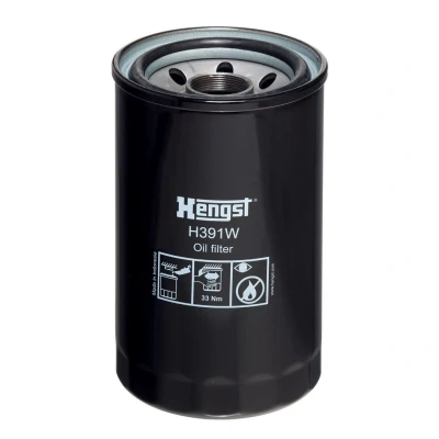 Kuva HENGST FILTER H391W Öljynsuodatin M36x1,5 Ruuvattava suodatin