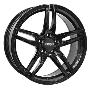 Kuva Monaco Grand Prix Gloss Black 7.5x17 5/120 ET35 B72.6
