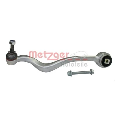 Kuva METZGER 58017601 Alatukivarsi KIT + Alapallo /pallonivelellä, Kumilaakerilla Etuakseli, vasen Poikittaistukivarsi Alumiini BMW: 5 Sedan, Touring