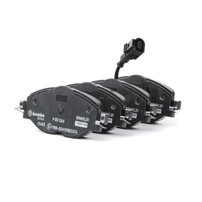 Kuva BREMBO P 85 126X Jarrupalat Sis. kulumisenilmaisimen Jarrusatulan ruuveilla Ilman tarvikkeita VOLKSWAGEN: Passat B8 Variant, Alltrack