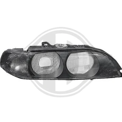 Kuva Lasi, ajovalo, Oikea Diederichs Hd tuning 1223086 bmw 5 [e39], touring [e39] OE 63128375302