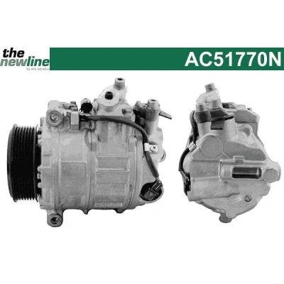 Kuva The NewLine AC51770N Ilmastoinnin Kompressori 7SEU17C MERCEDES BENZ: ML sarja