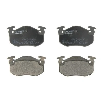 Kuva ABE C2C002ABE Jarrupalat Taka akseli Ei kulumisenilmaisimelle RENAULT: CLIO 2, MEGANE I Grandtour, 1, PEUGEOT: 206 Hatchback, SW