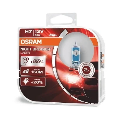 Kuva OSRAM 64210NL HCB Polttimo, kaukovalo H7 12V 55W 4200K Halogeeni VOLVO: V70 2, 3, VOLKSWAGEN: Tiguan I, Passat B5 Sedan