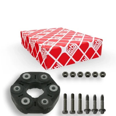 Kuva FEBI BILSTEIN 43522 Kardaanin Kuminivel 96 Takana 126 Ruuveilla mutterien kanssa BMW: 3 Touring, Sedan, 5 Sedan