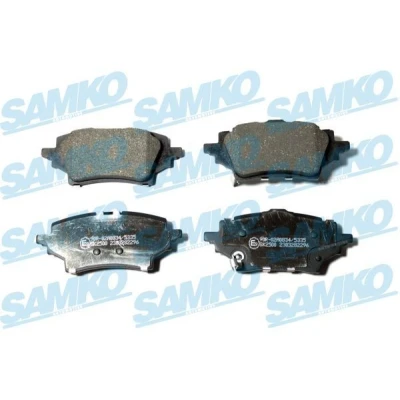 Kuva SAMKO 5SP2296 Jarrupalat TOYOTA: Corolla XII Farmari, C HR, Yaris IV